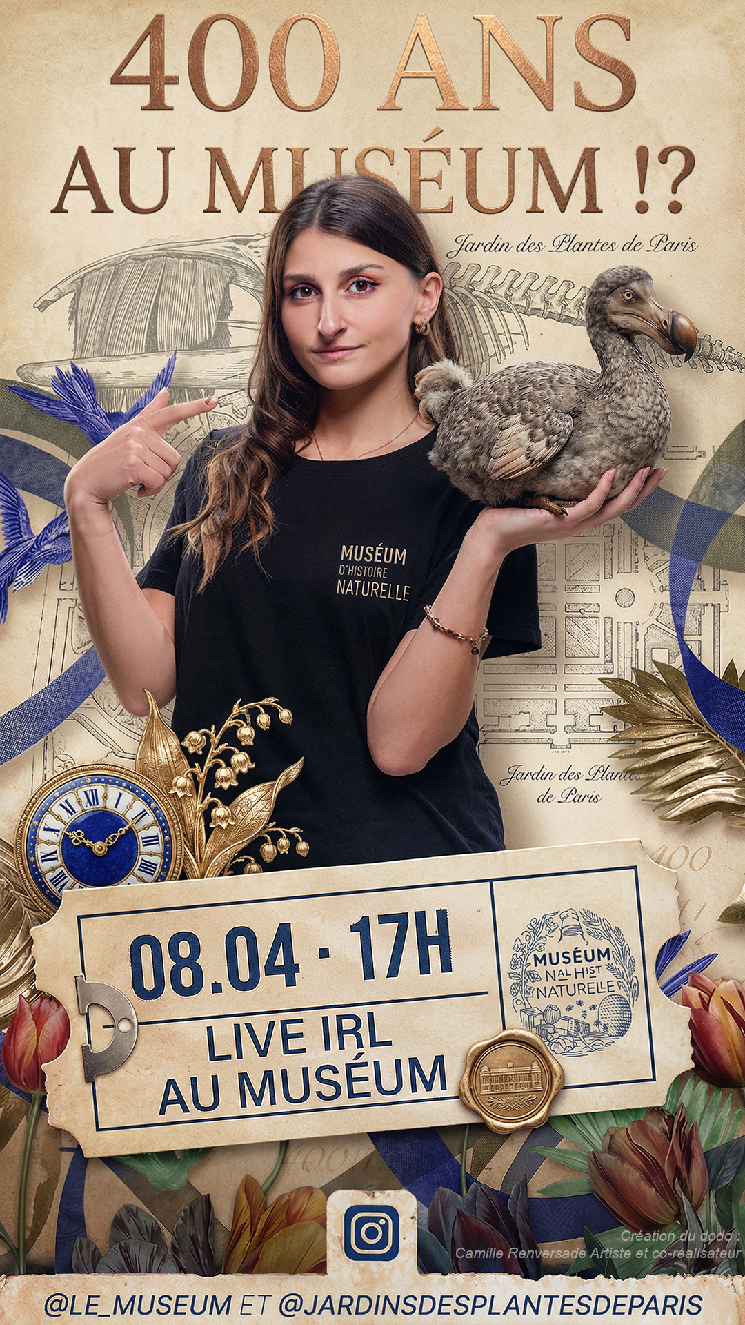 Visuel du live Twitch de la créatrice Kaatsup. Rendez-vous mercredi 8 avril à 17h sur sa chaîne !